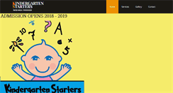 Desktop Screenshot of kindergartenstarters.com